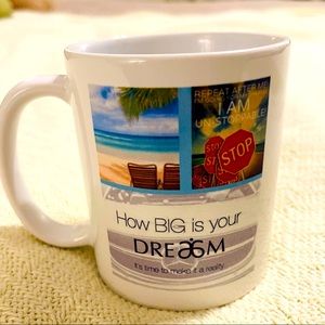 Arbonne How BIG is your DREAM coffee mug - Brand New